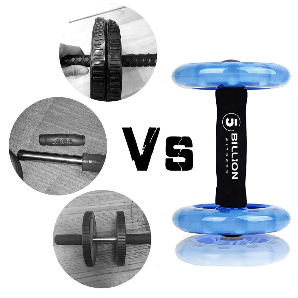 Fitness Double-Wheeled Ab Roller
