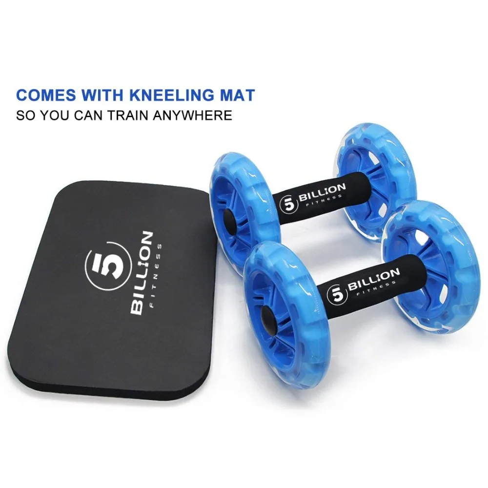Fitness Double-Wheeled Ab Roller