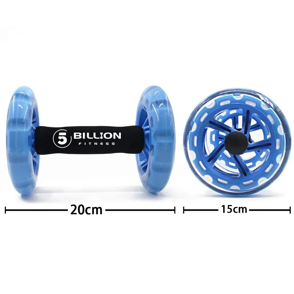 Fitness Double-Wheeled Ab Roller