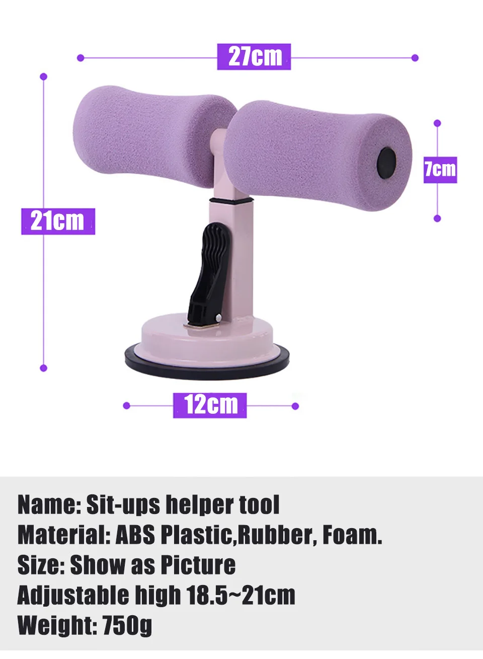 Suction Sit Up Exerciser for Fitness