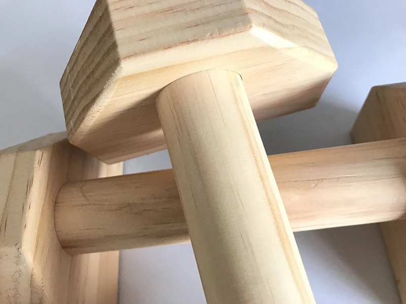 Fitness Wooden Push-Up Stands