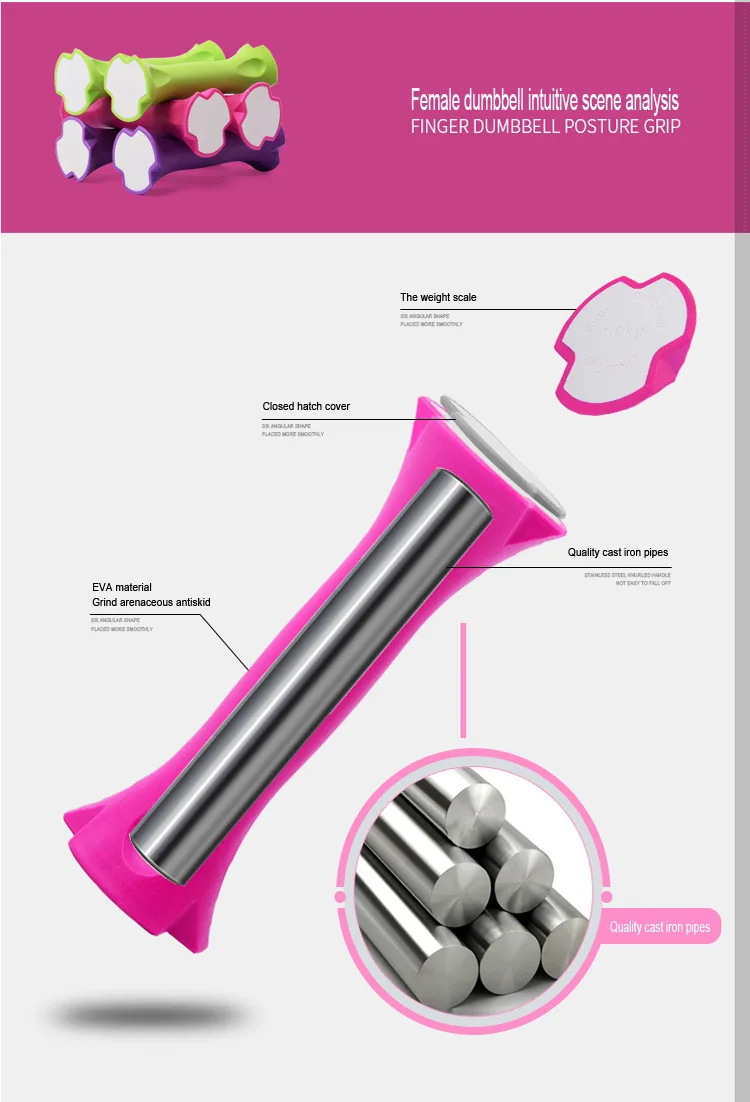 Ergonomic Design Dumbbells
