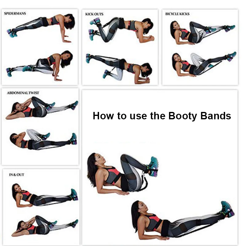 Resistance Bands Booty Trainer