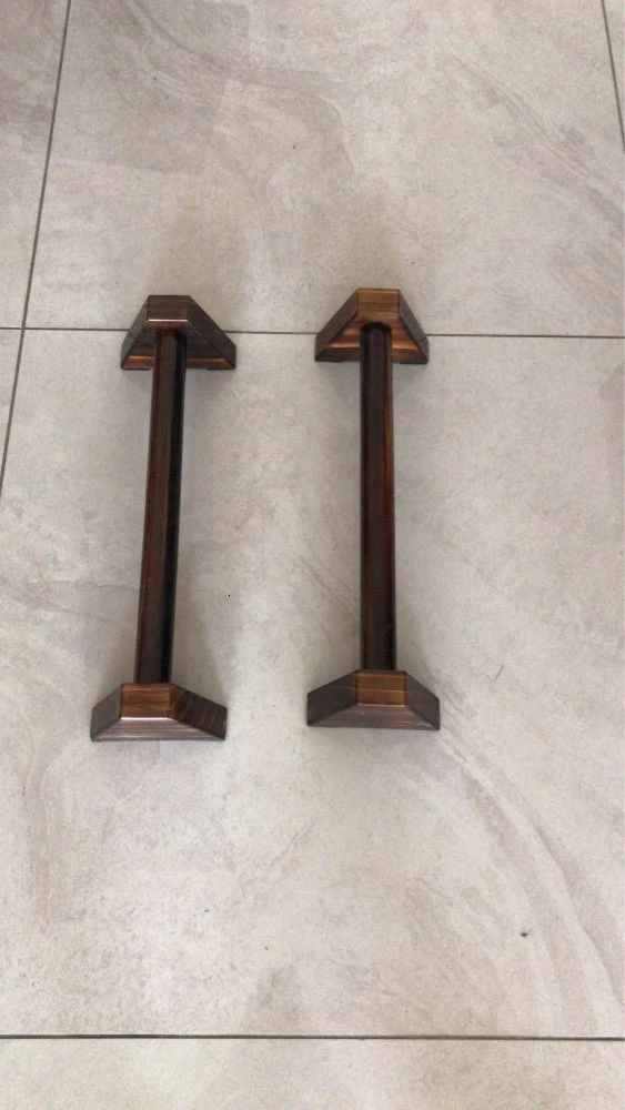 Fitness Charcoal Push-Up Stands