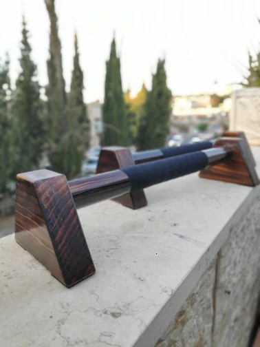 Fitness Charcoal Push-Up Stands