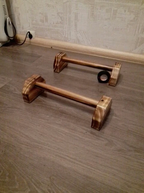 Fitness Charcoal Push-Up Stands